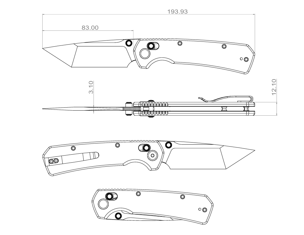(Pre-order): GEO Knife Blaze Axis lock Folding Knife Green G10 Handle 3.3" Stonewash Bohler M390 Blade GEO2503H