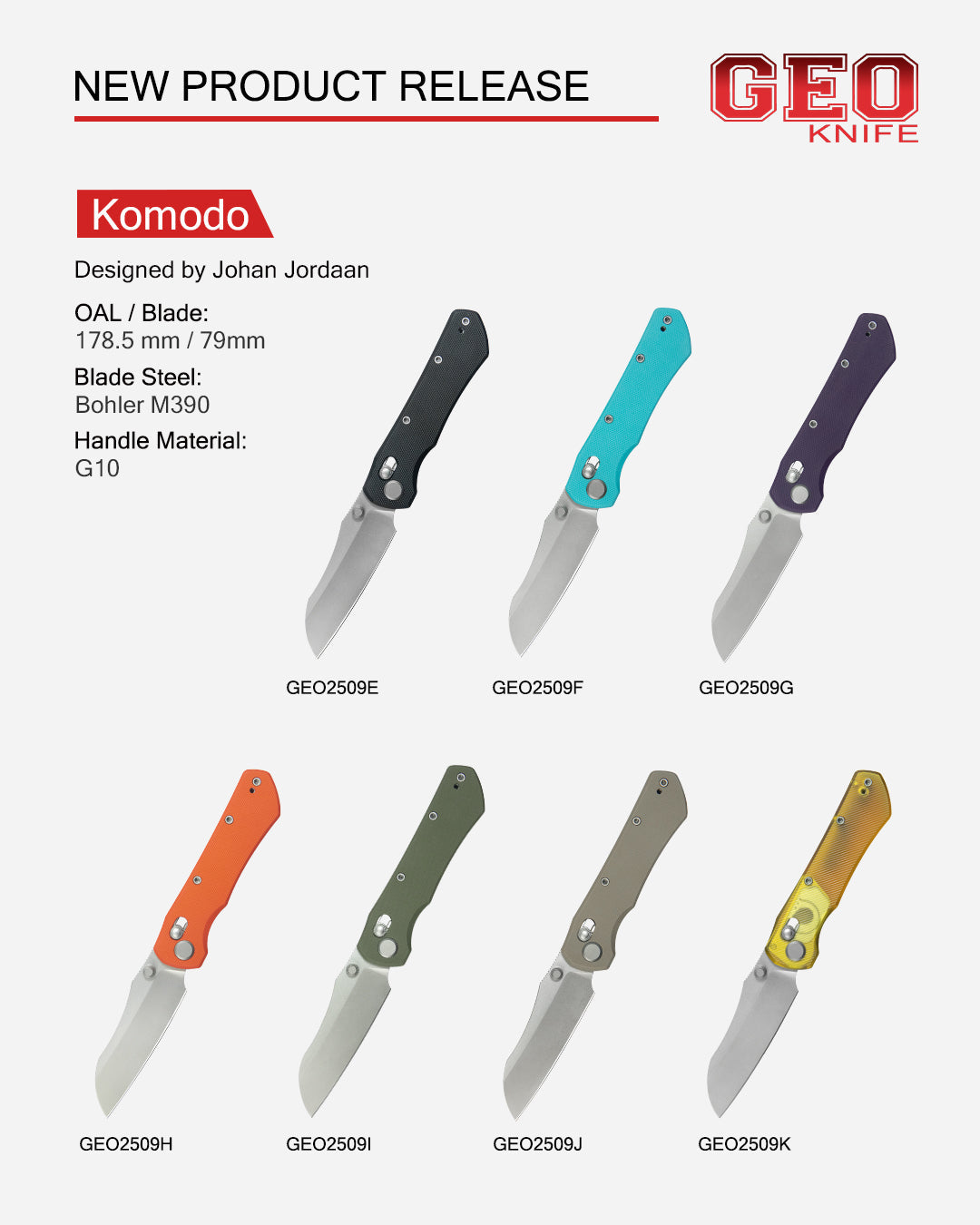 Meet Komodo – Our New Premium EDC Folding Knife