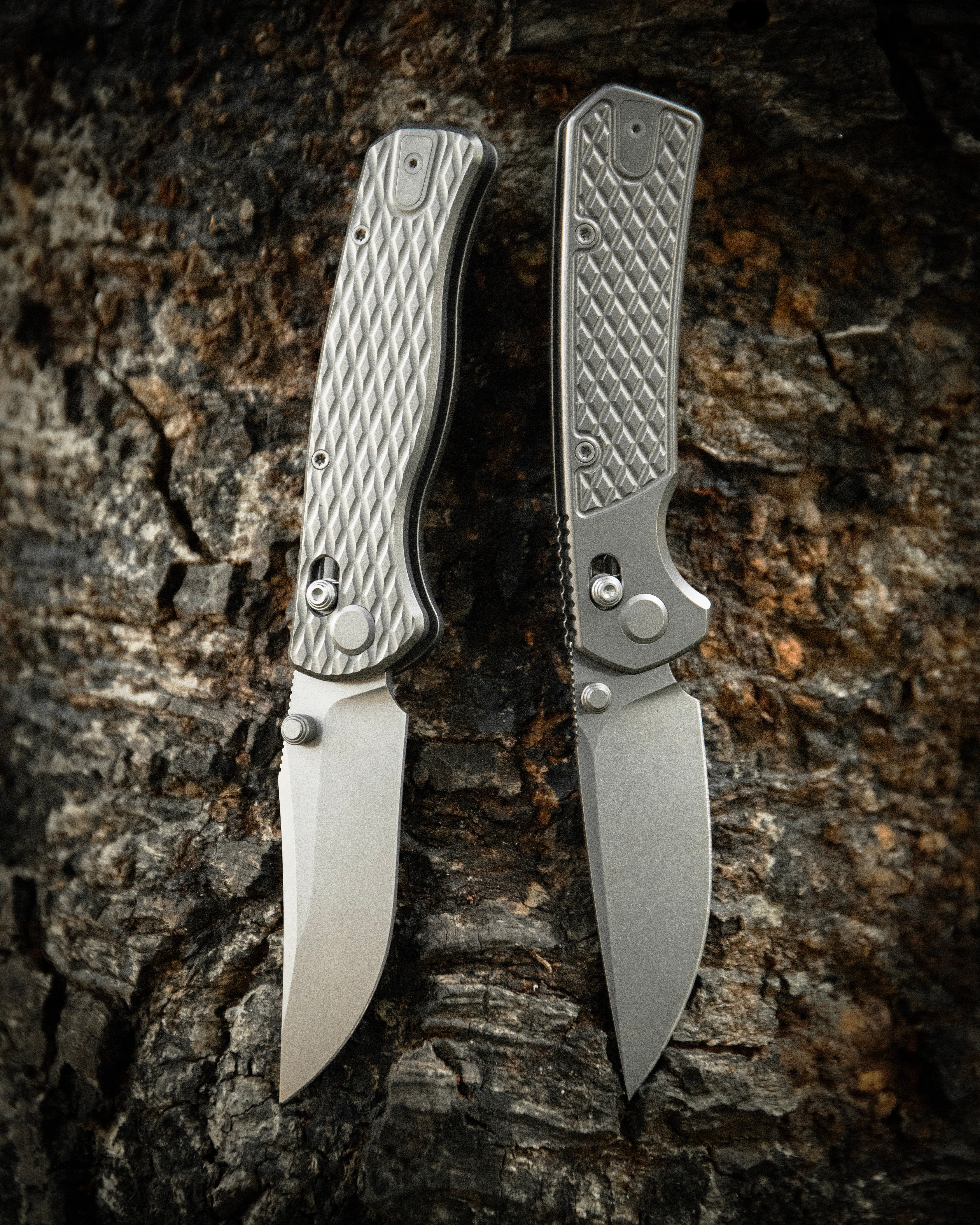 Premium Titanium EDC: GEO Crossbar Lock Folding Knife