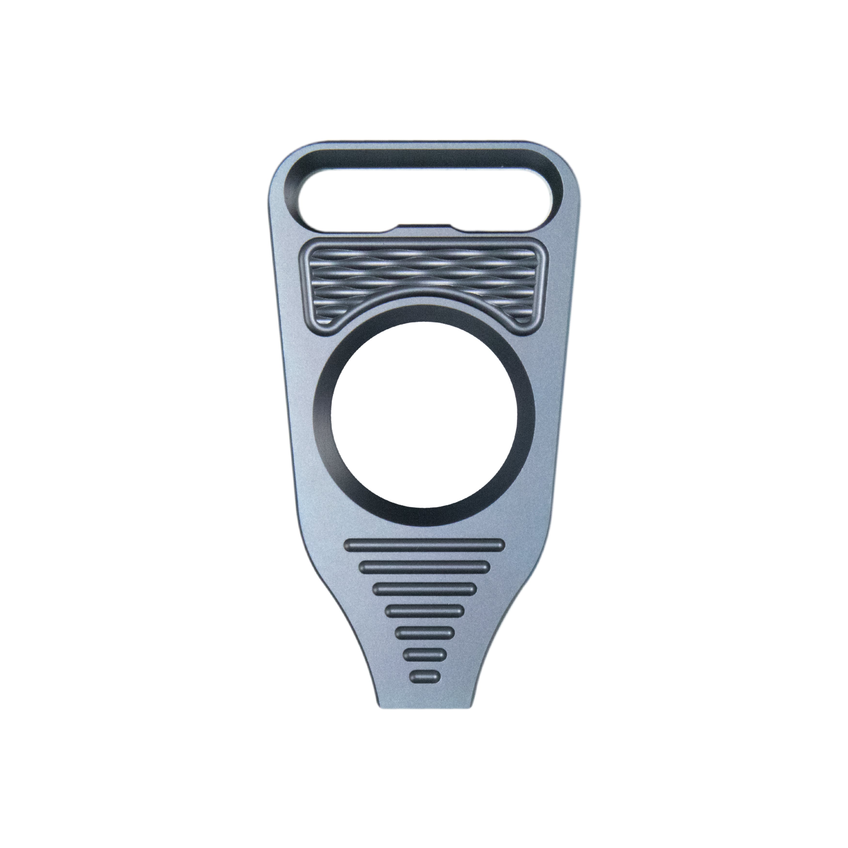 GEO Knife Vector 6AL4V Titanium Material Anodized  Blue Finish Pry-bar GEO2512C