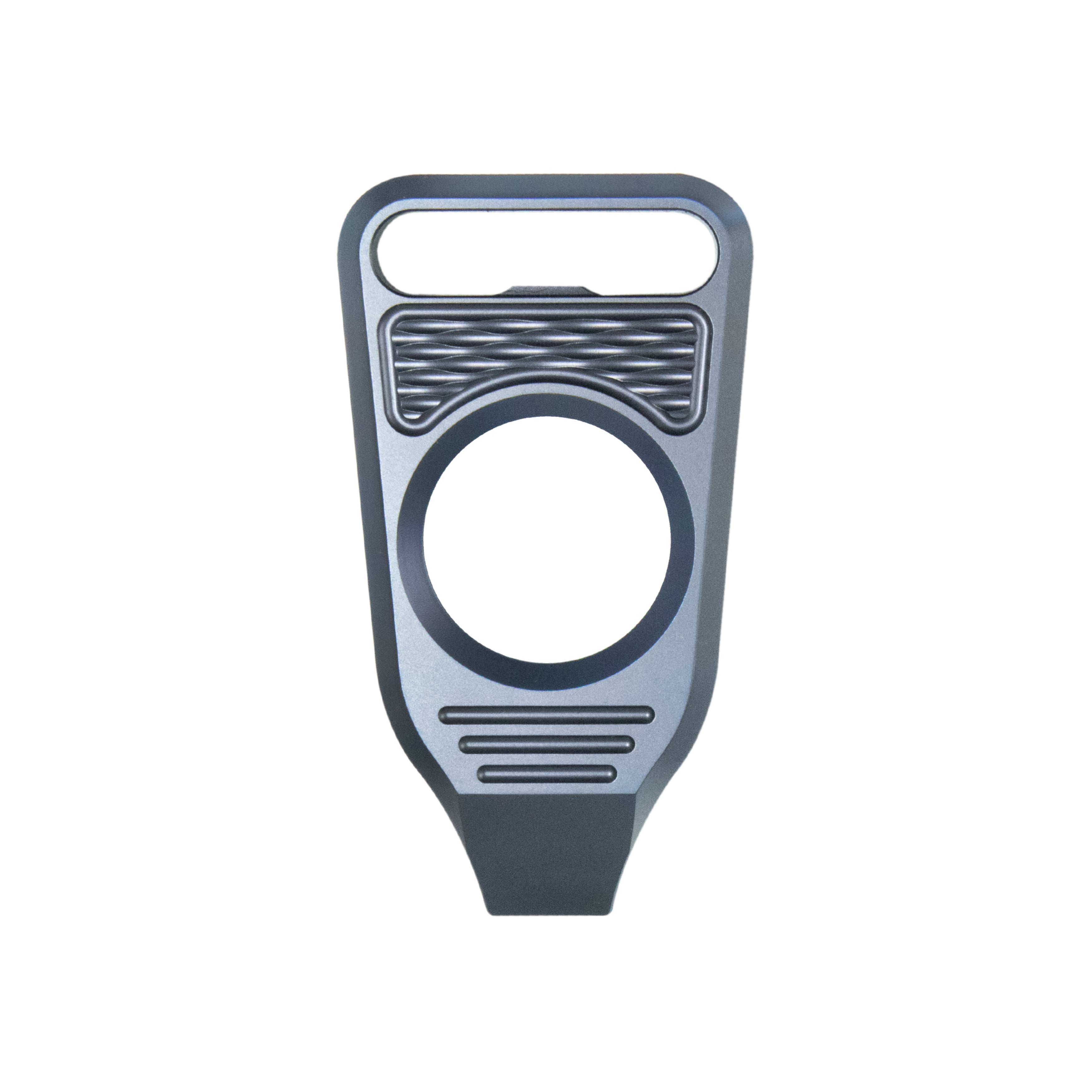 GEO Knife Vector 6AL4V Titanium Material Anodized  Blue Finish Pry-bar GEO2512C