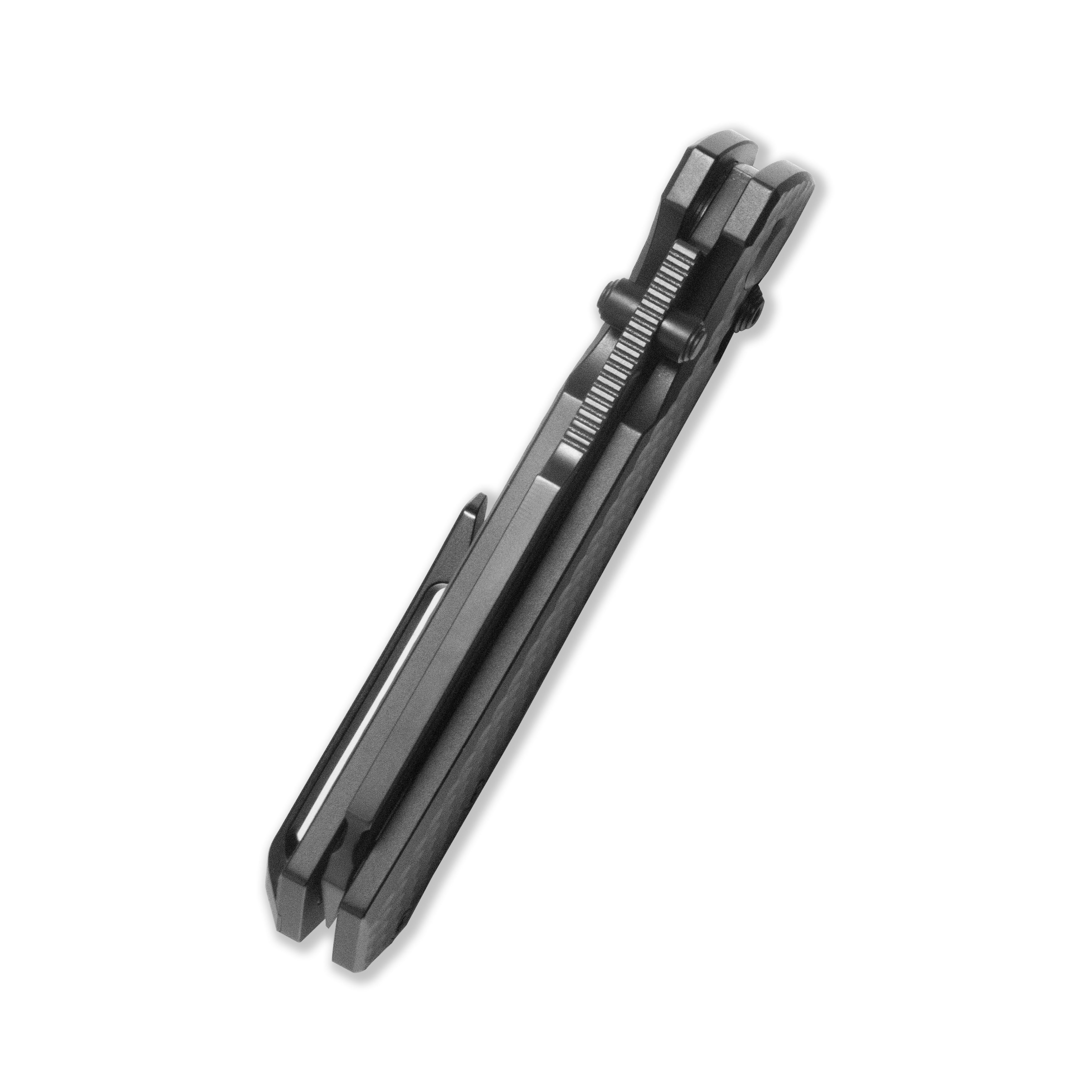 Geo knife Noxiz Axis lock Folding Knife Black  6AL4V Titanium Handle 3.1" Black DLC Bohler M390 Blade GEO2506C